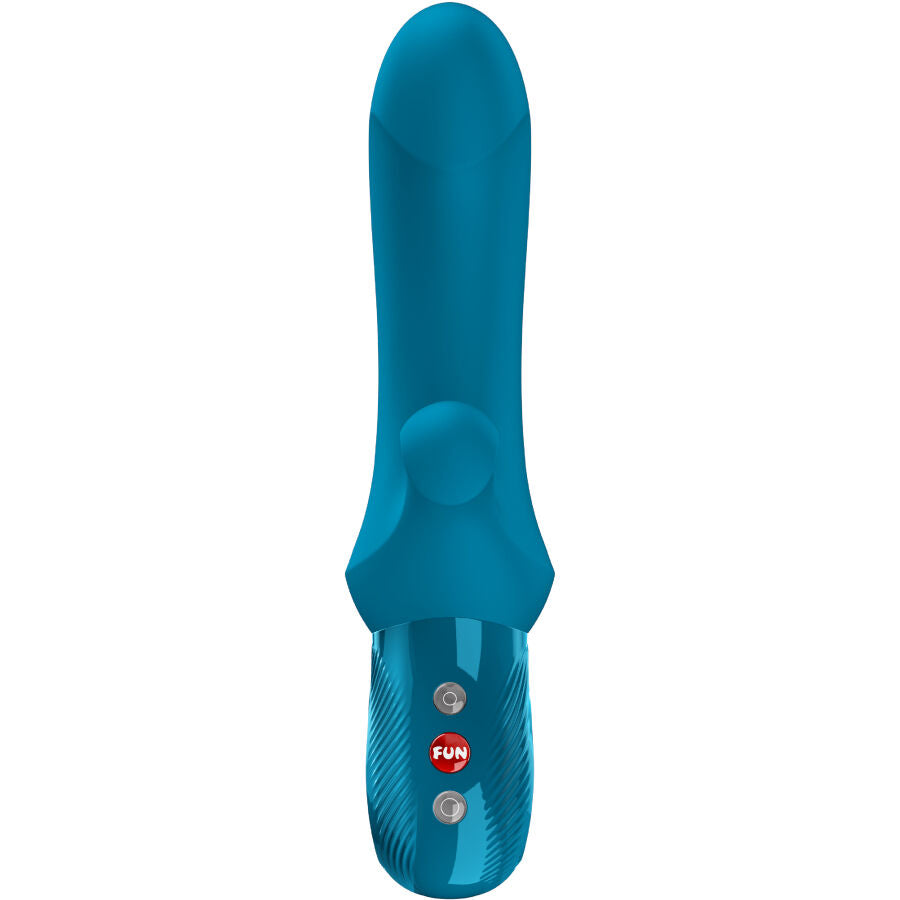 FUN FACTORY - PULSATORI BI STRONIC CURVE THRUSTING RABBIT ACQUAMARINA – Vibratori di coniglio – foto 3