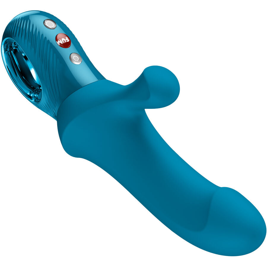 FUN FACTORY - PULSATORI BI STRONIC CURVE THRUSTING RABBIT ACQUAMARINA – Vibratori di coniglio – foto 2