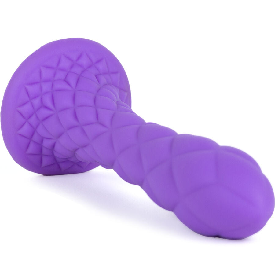 SILEXD - DILDO DA SOGNO FANTASY SILICONE LIQUIDO TERMOREATTIVO VIOLA 18,5 CM – Falli senza vibrazioni – foto 3
