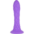 SILEXD - DILDO DA SOGNO FANTASY SILICONE LIQUIDO TERMOREATTIVO VIOLA 18,5 CM – Falli senza vibrazioni