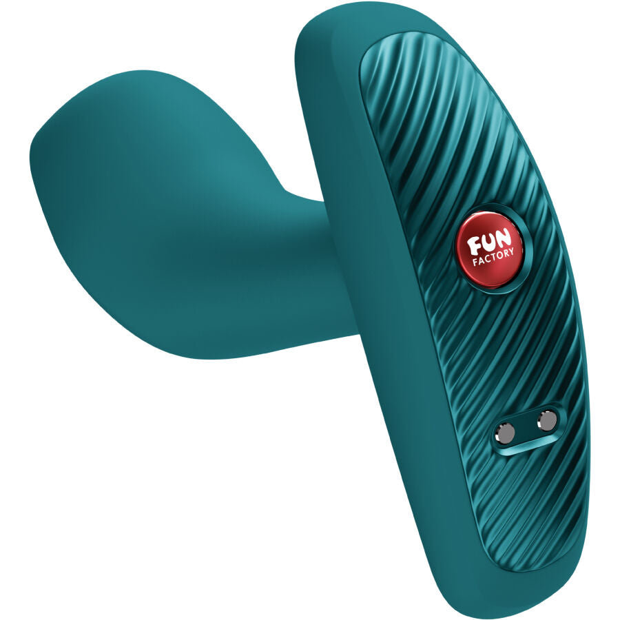 FUN FACTORY - BOOTIE VIBE PLUG ANALE VIBRATORE BOTTIGLIA VERDE – Vibratori anali – foto 2