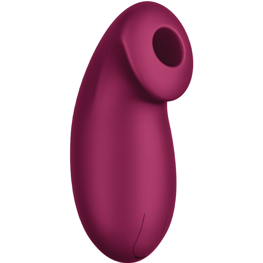 FUN FACTORY - VIBRATORE DESIRE AIR PULSE ROSSO VINO – Stimolatore d'aria con vibrazione – foto 2