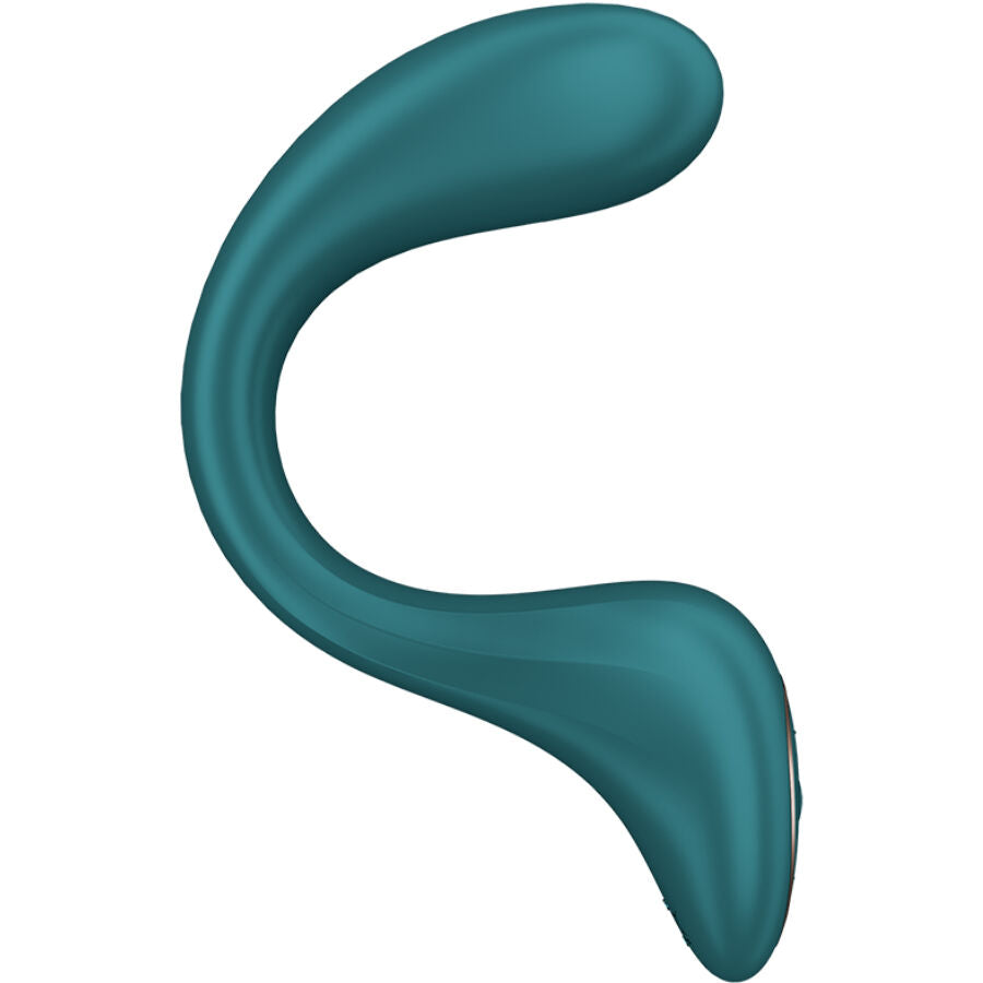 SATISFYER - G FOR GODDESS 2 VIBRATORE CONIGLIO VERDE BOTTIGLIA – Vibratori di coniglio