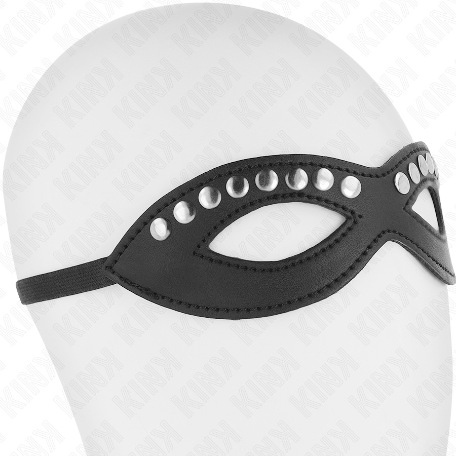 KINK - MASCHERA PER OCCHI CON MINI RIVETTI MODELLO 1 20,5 x 5,5 CM – Maschere intere – foto 4