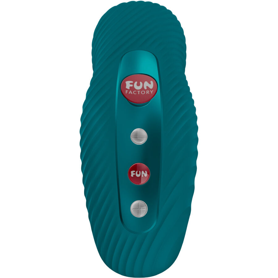 FUN FACTORY - VIBRATORE LAYA III LAY-ON VERDE BOTTIGLIA – Vibratori clitoridei da posare – foto 3