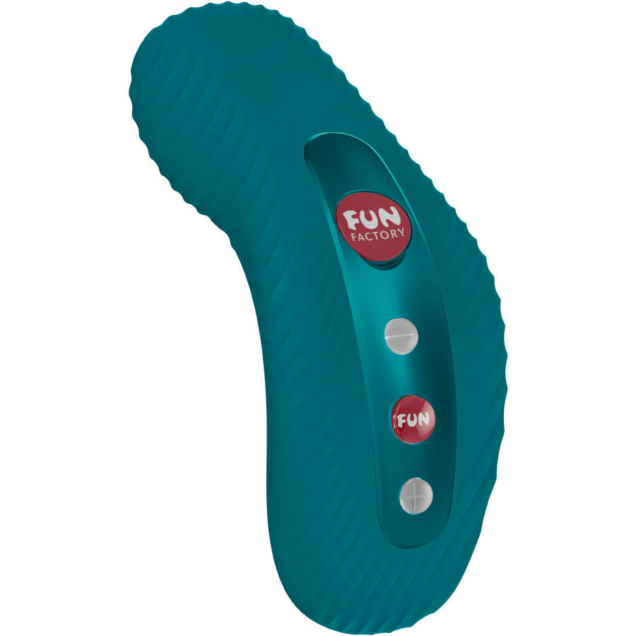 FUN FACTORY - VIBRATORE LAYA III LAY-ON VERDE BOTTIGLIA – Vibratori clitoridei da posare