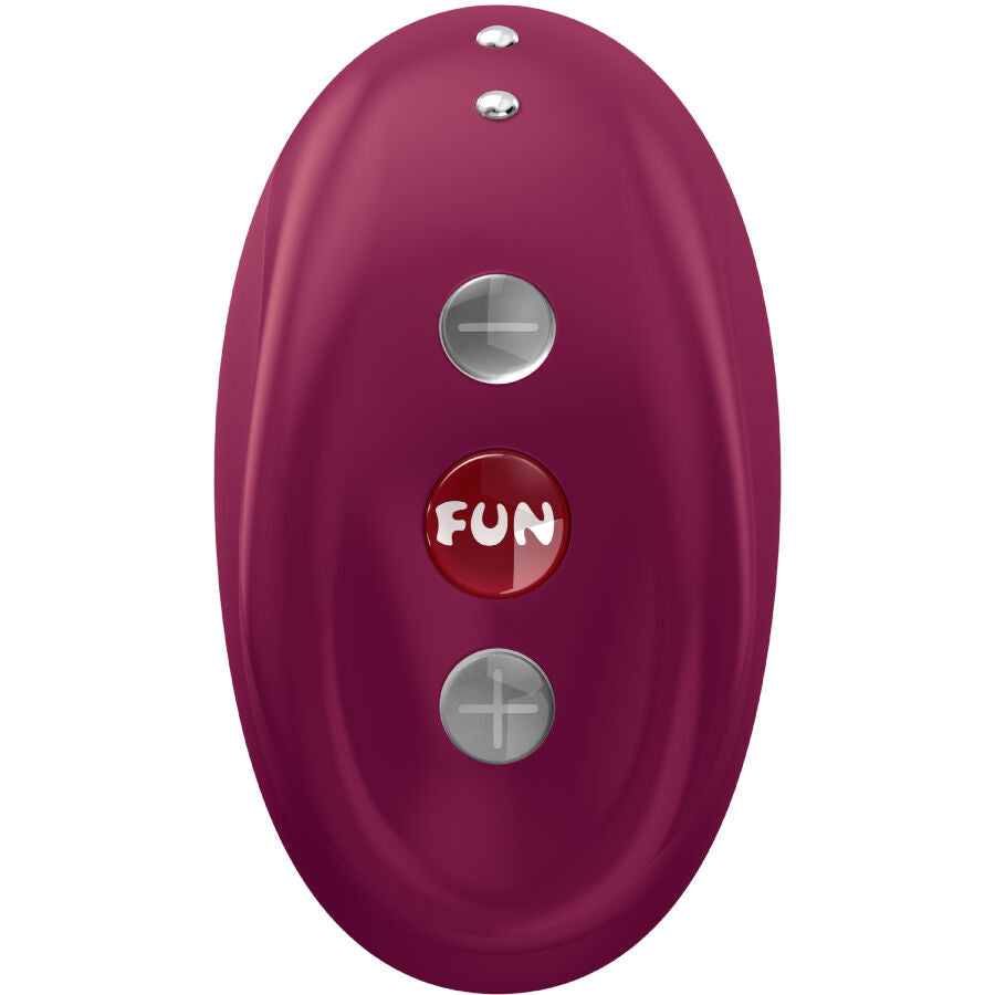 FUN FACTORY - VIBRATORE MEA AIR PULSE ROSSO VINO – Stimolatore d'aria con vibrazione – foto 3