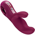 FUN FACTORY - VIBRATORE MISS BI RABBIT ROSSO VINO – Vibratori di coniglio