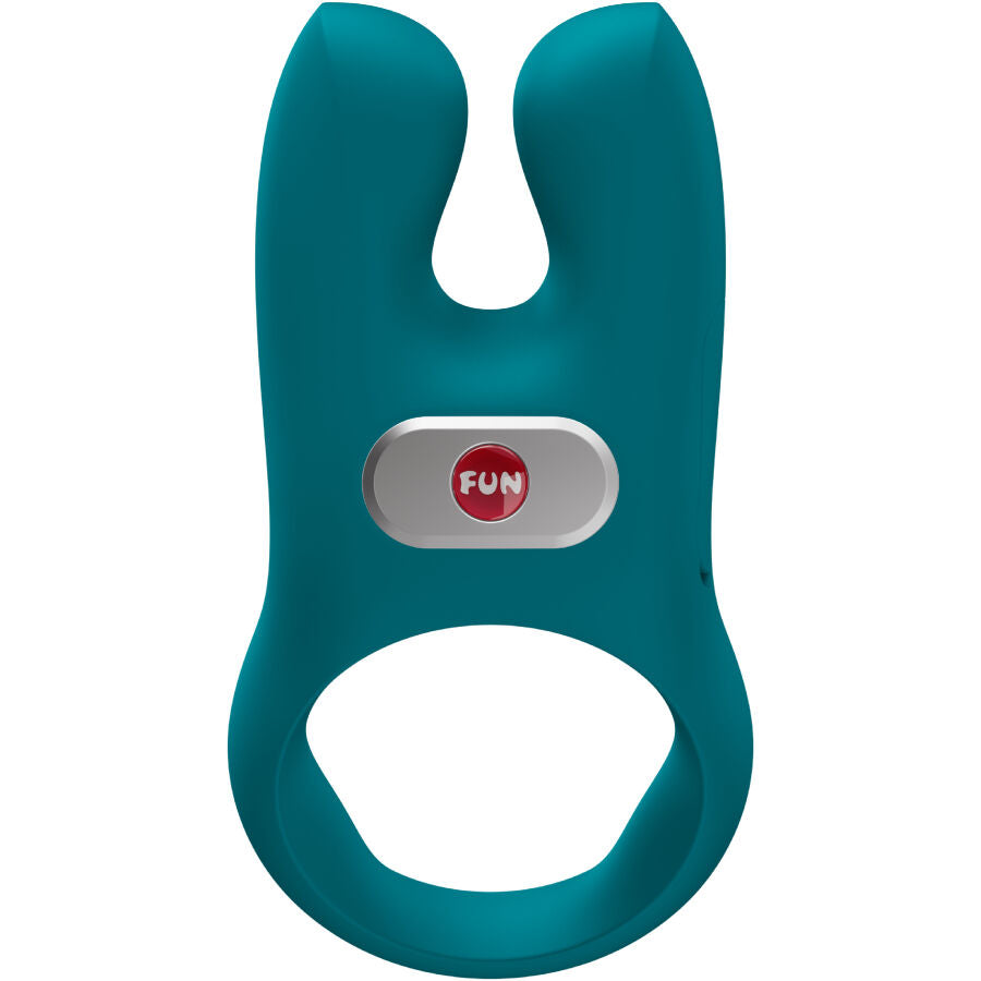 FUN FACTORY - NOS ANELLO VIBRANTE PER IL PENE VERDE BOTTIGLIA – Cockring con vibrazione – foto 3