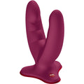 FUN FACTORY - RYDE DOPPIO DILDO ROSSO VINO – Dildo con punto G