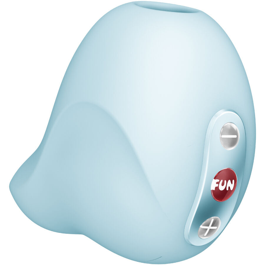FUN FACTORY - VIBRATORE SEDUZIONE AIR PULSE BLU GHIACCIO – Stimolatore d'aria con vibrazione