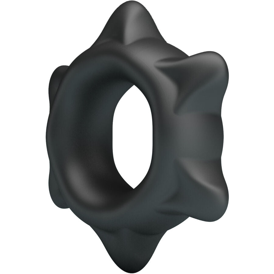 CRAZY BULL - ANELLO IN SILICONE ETHANIEL MODELLO 11 – Cockring senza vibrazione – foto 3