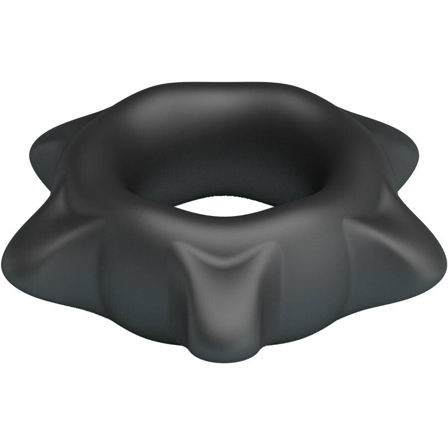 CRAZY BULL - ANELLO IN SILICONE ETHANIEL MODELLO 11 – Cockring senza vibrazione – foto 5