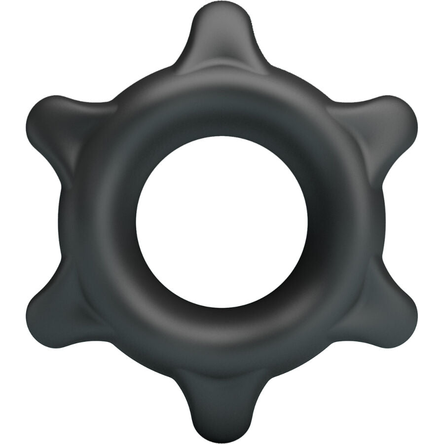 CRAZY BULL - ANELLO IN SILICONE ETHANIEL MODELLO 11 – Cockring senza vibrazione