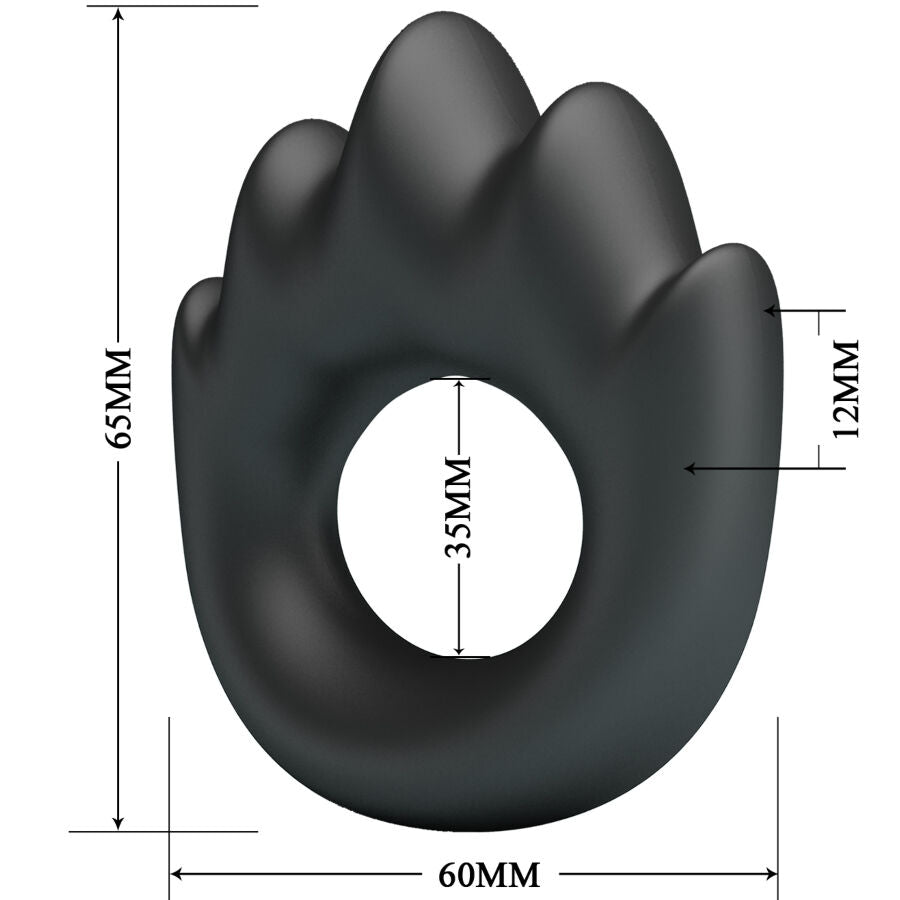 CRAZY BULL - HABERT ANELLO IN SILICONE MODELLO 13 – Cockring senza vibrazione – foto 6