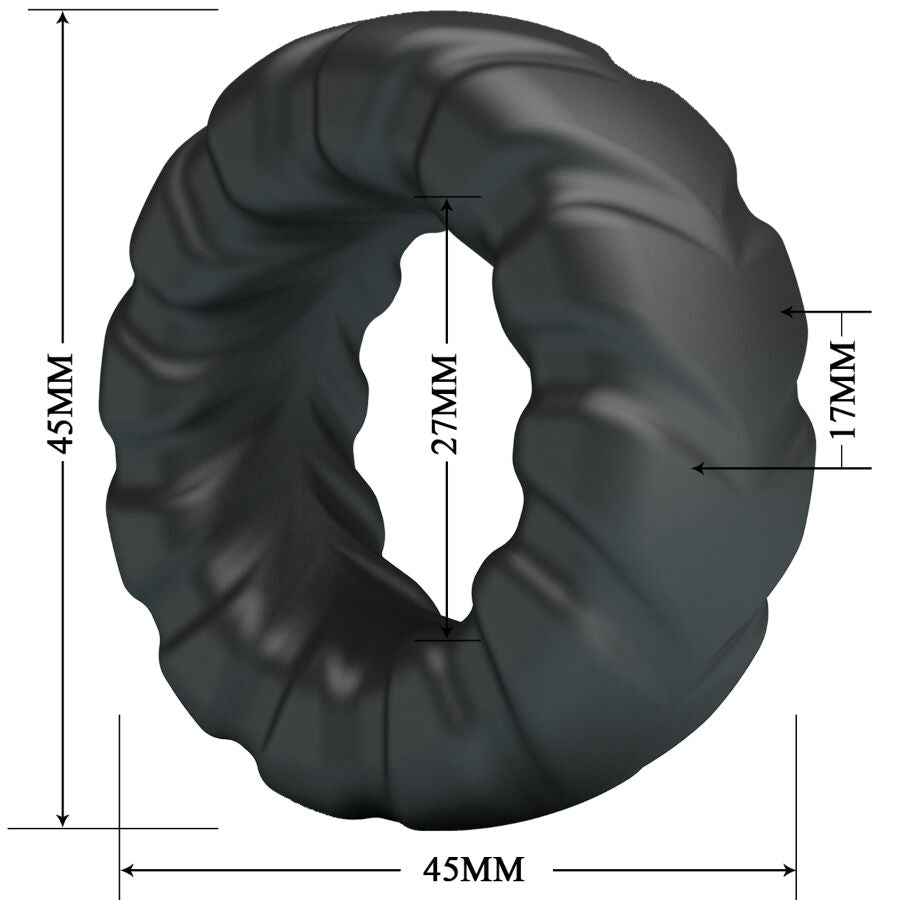 CRAZY BULL - ANELLO IN SILICONE JERIKO MODELLO 1 – Cockring senza vibrazione – foto 6