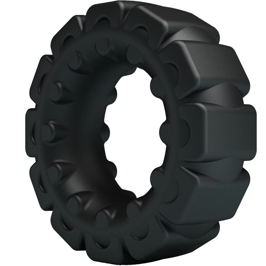 CRAZY BULL - ANELLO IN SILICONE LAIDEN MODELLO 5 – Cockring senza vibrazione – foto 3