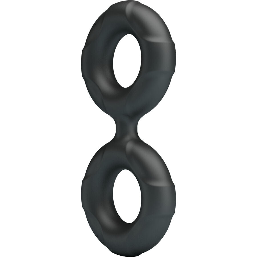 CRAZY BULL - RADWAN DOPPIO ANELLO IN SILICONE MODELLO 19 – Cockring senza vibrazione – foto 3