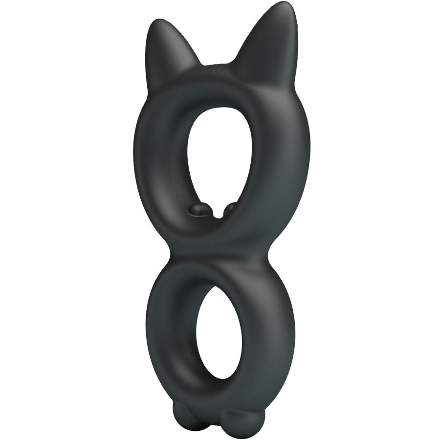 CRAZY BULL - TORAN DOPPIO ANELLO IN SILICONE MODELLO 20 – Cockring senza vibrazione – foto 3