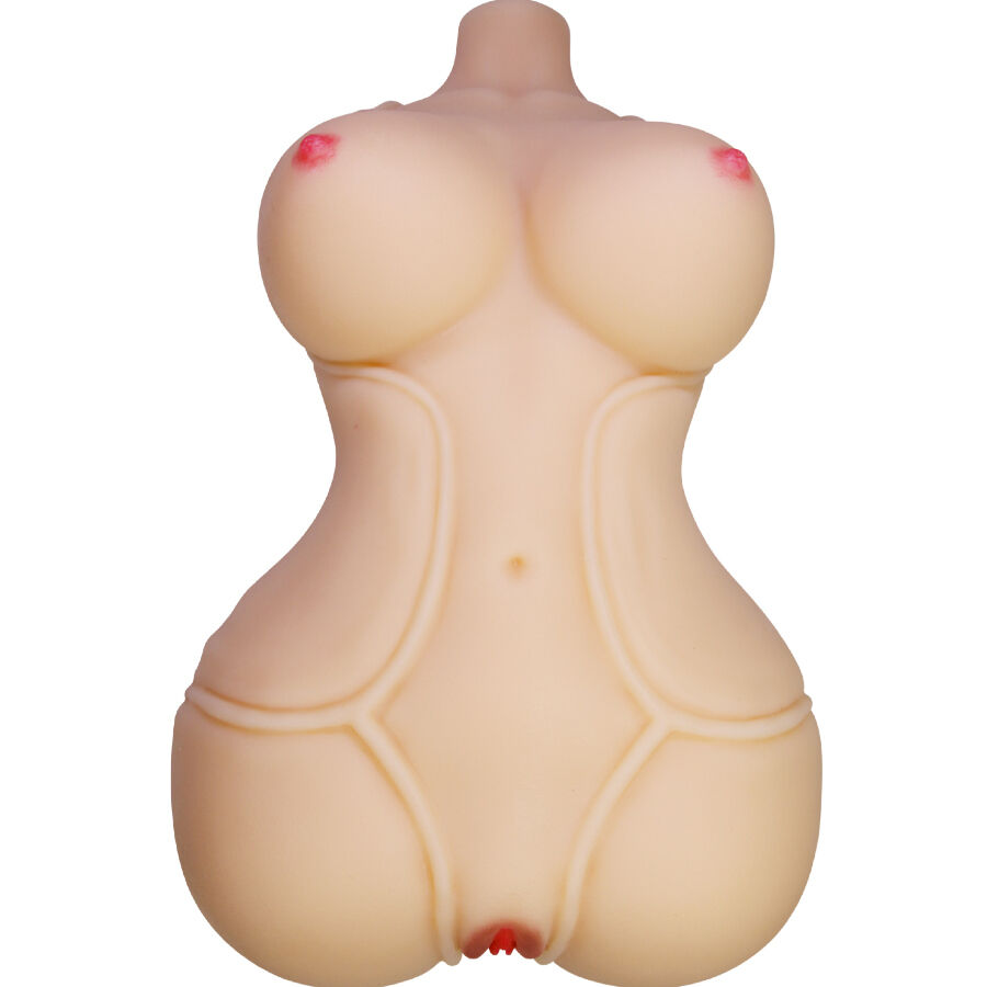 CRAZY BULL - DIANA TORSO FEMMINILE REALISTICO VAGINA E ANALE 5 KG – Dimensioni reali delle bambole – foto 4