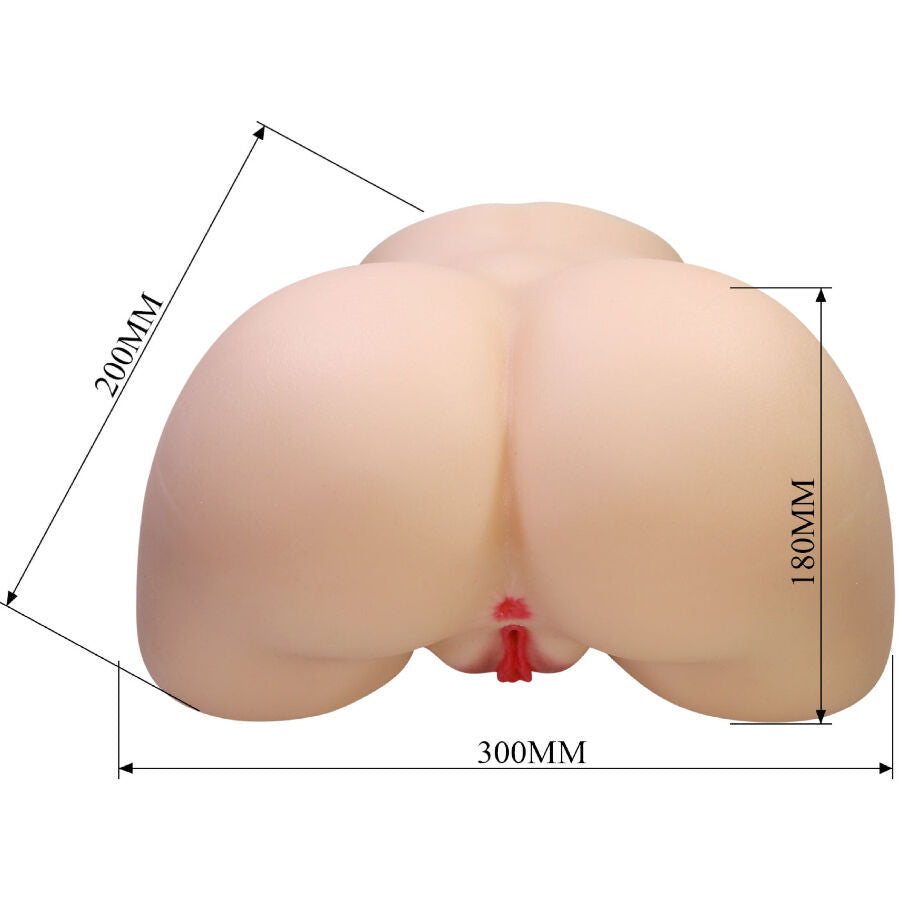CRAZY BULL - OLIVIA REALISTICO SEDERE FEMMINILE VAGINA E ANALE 5,5 KG – Vari masturbatori – foto 8