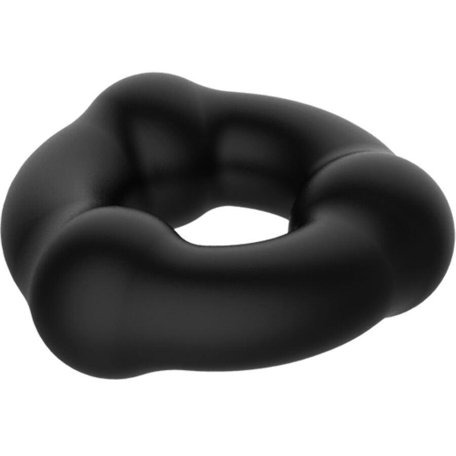 CRAZY BULL - ANELLO IN SILICONE SUPER MORBIDO CON NODULI – Cockring senza vibrazione – foto 5