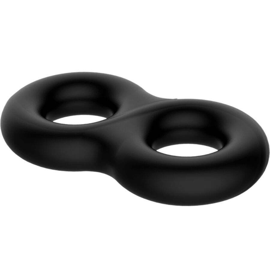 CRAZY BULL - ANELLO IN SILICONE DOPPIO INFINITO – Cockring senza vibrazione – foto 5
