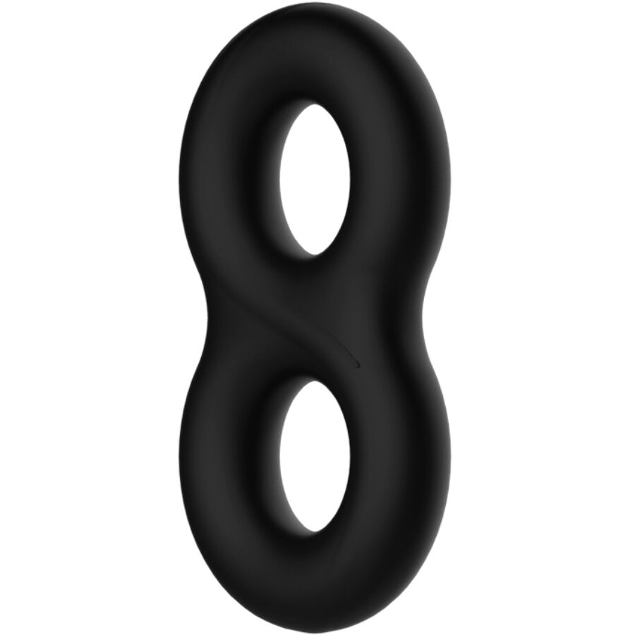 CRAZY BULL - ANELLO IN SILICONE DOPPIO INFINITO – Cockring senza vibrazione – foto 3