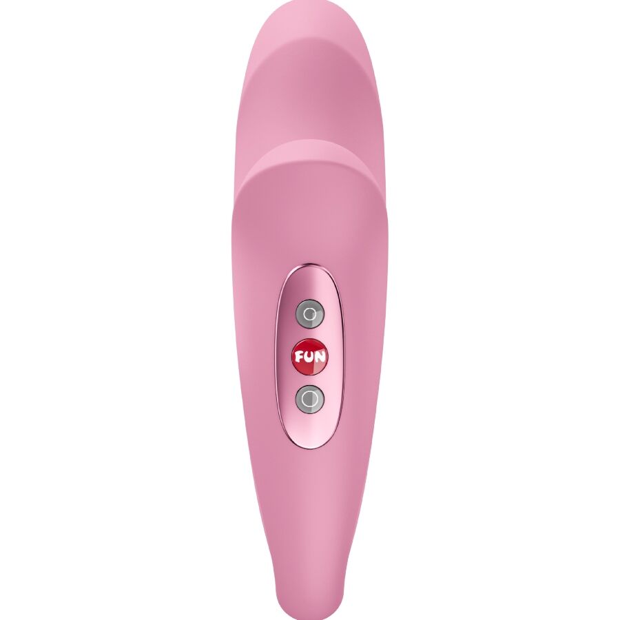 FUN FACTORY - VELOCE VIBRATORE A DOPPIO IMPULSO D'ARIA INSERIBILE ROSA – Stimolatore d'aria con vibrazione – foto 2