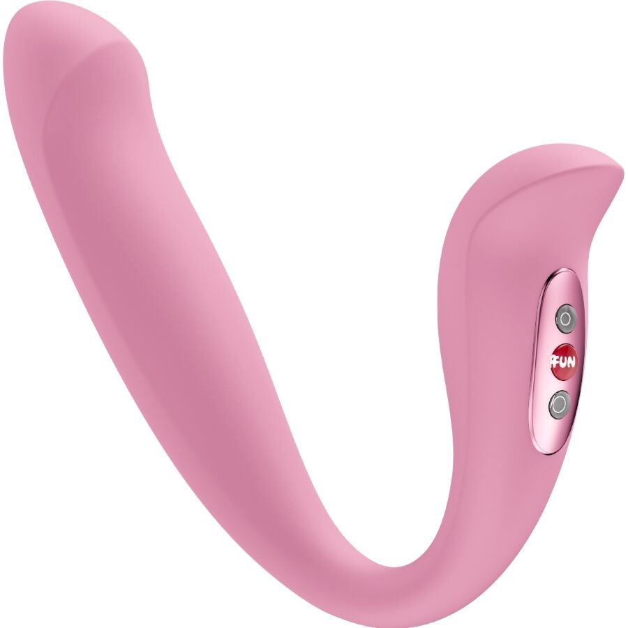 FUN FACTORY - VELOCE VIBRATORE A DOPPIO IMPULSO D'ARIA INSERIBILE ROSA – Stimolatore d'aria con vibrazione