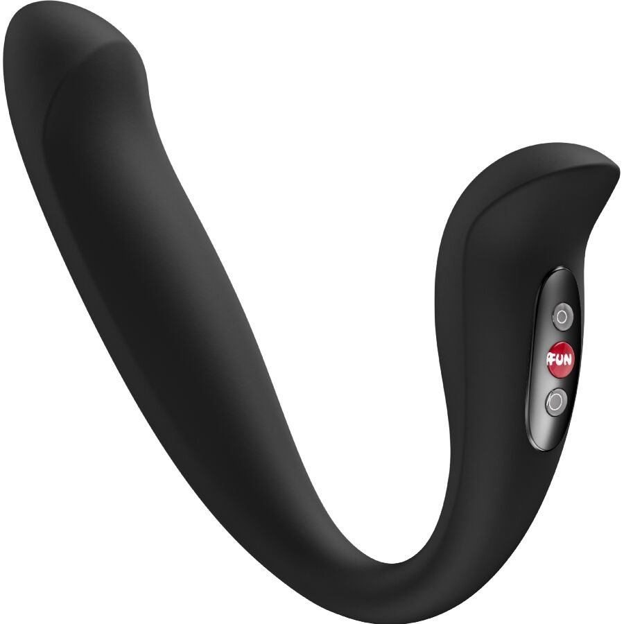 FUN FACTORY - VELOCE VIBRATORE A DOPPIO IMPULSO D'ARIA INSERIBILE NERO – Stimolatore d'aria con vibrazione