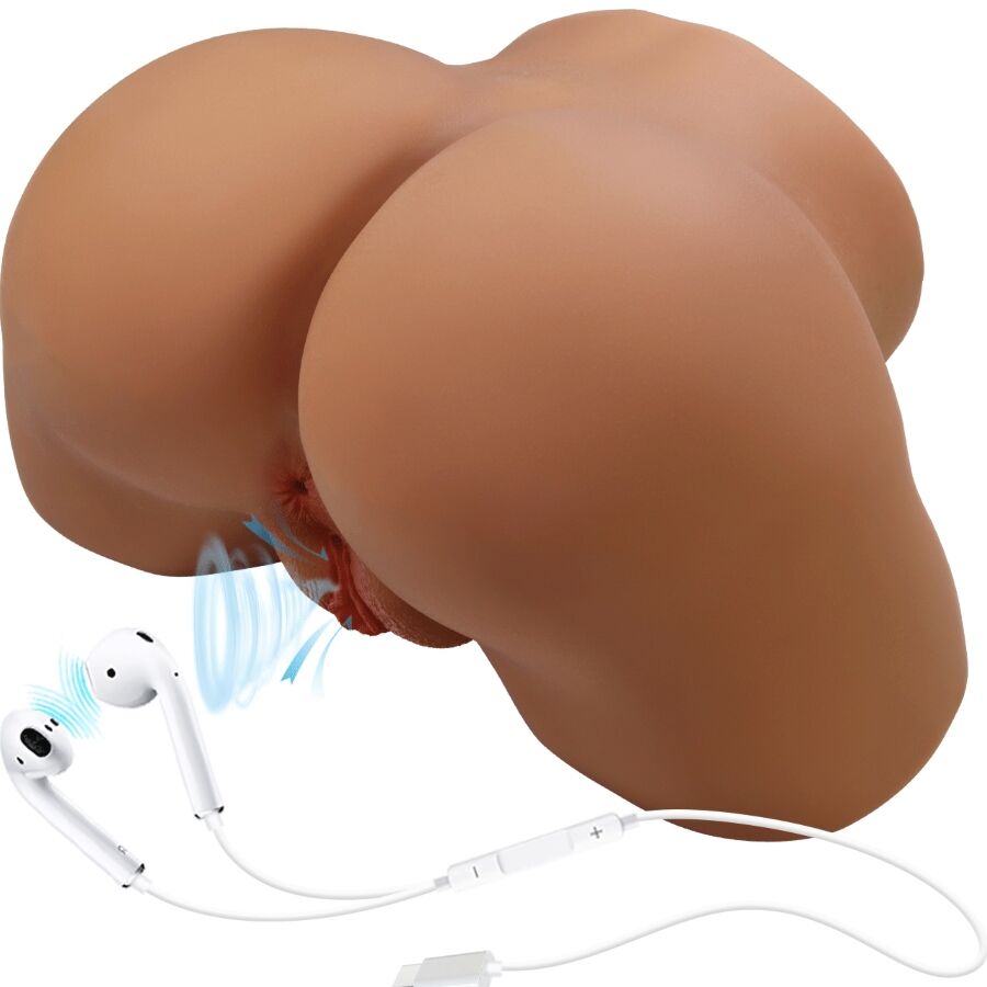 CRAZY BULL - SOPHIA VIBRATORE E SUCCHIATORE REALISTICO PER POLSO FEMMINILE CON SUONO 5,5 KG – Vagine con vibrazione