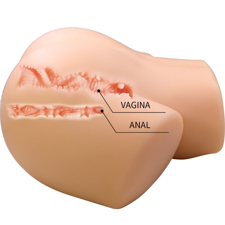 CRAZY BULL - VIVIAN REALISTICA FEMMINILE VAGINA POSTERIORE E ANALE 7 KG – Dimensioni reali delle bambole – foto 3