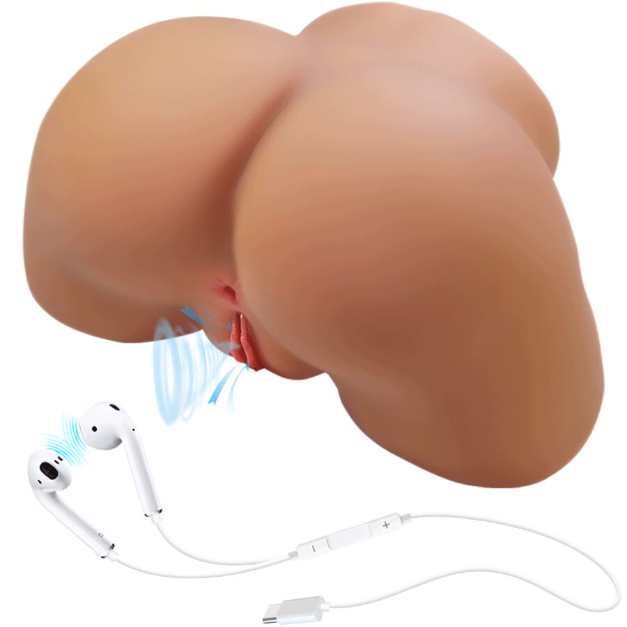CRAZY BULL - ILANA VIBRATORE E SUCCHIATORE REALISTICO PER POLSO FEMMINILE CON SUONO 6,8 KG – Vagine con vibrazione