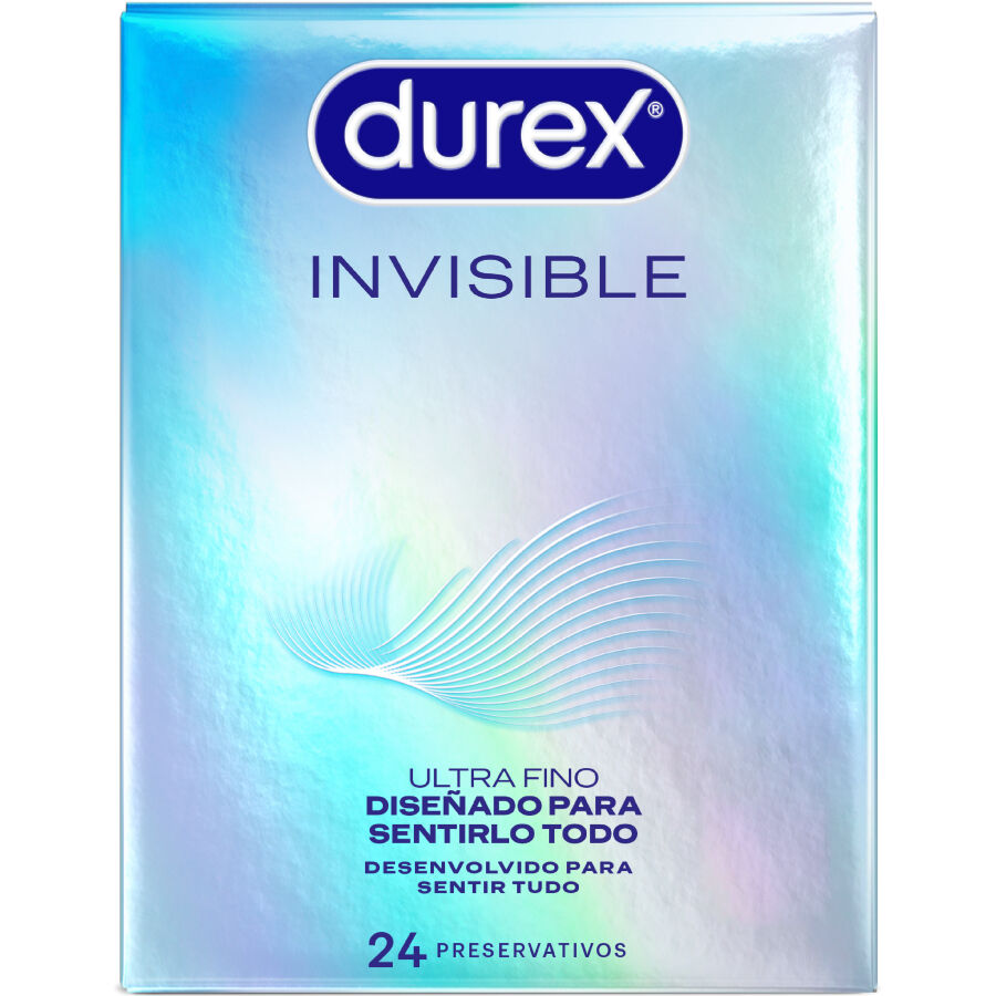 DUREX - PRESERVATIVI INVISIBILI ULTRA SOTTILI 24 UNITÀ – Sensibile
