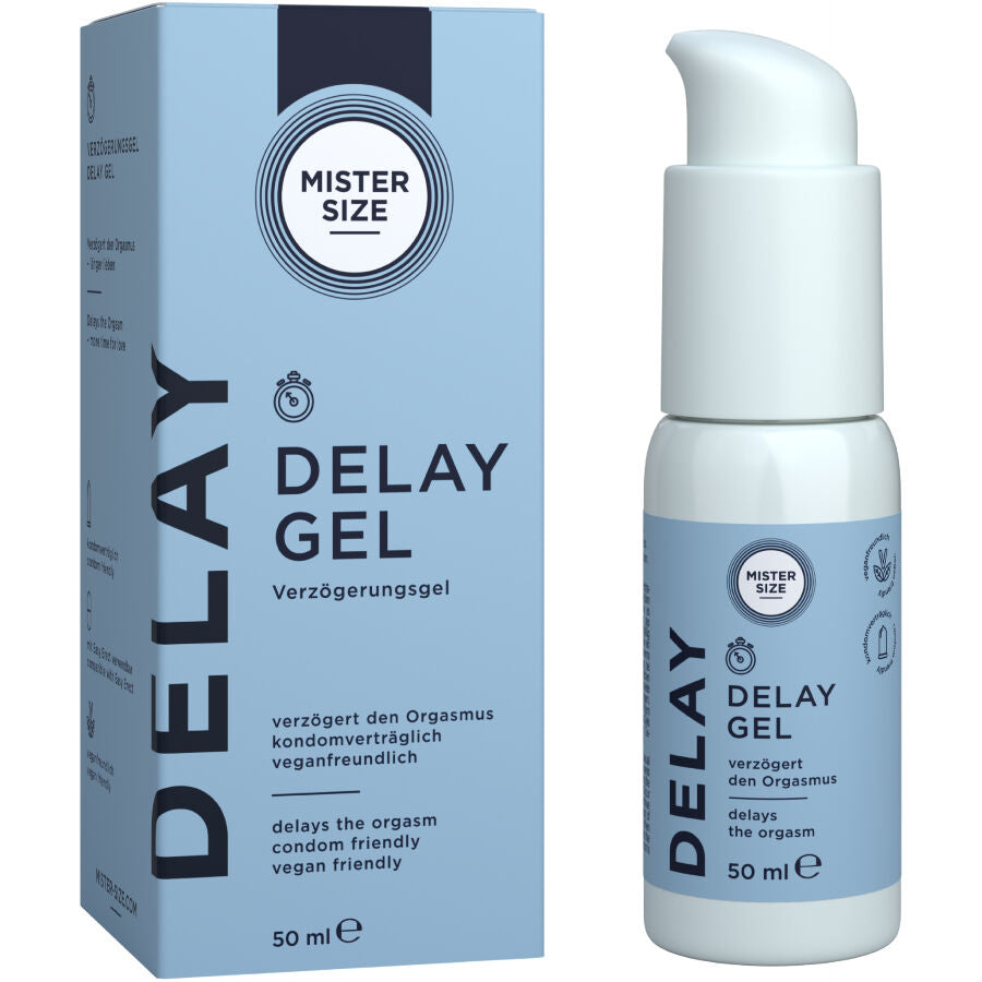 MISTER SIZE - GEL RITARDO 50 ML – Ritardanti