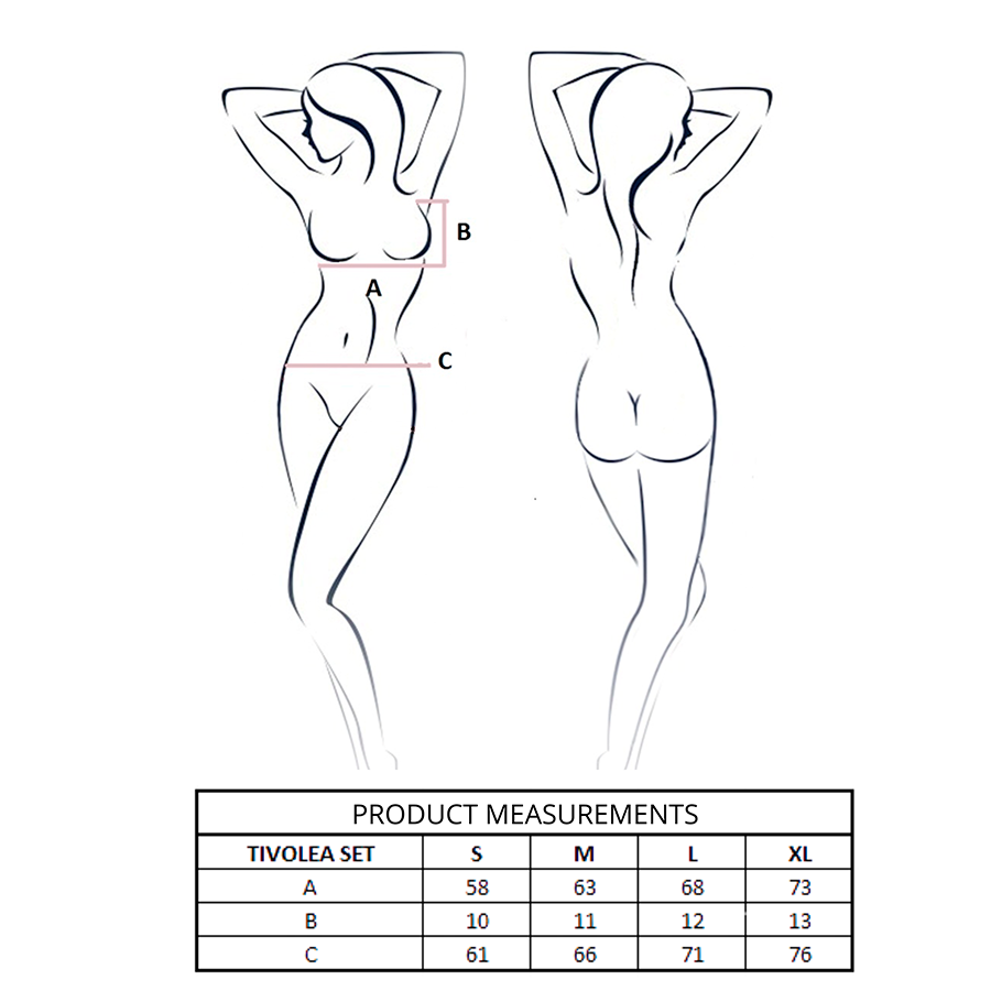 PASSION - TIVOLEA REGGISENO + PERIZOMA VIOLA L/XL – Reggiseno e slip – foto 4