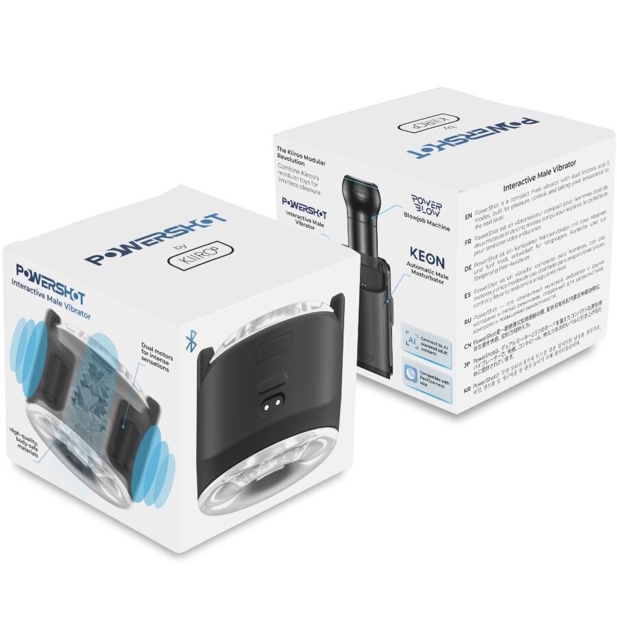 KIIROO - VIBRATORE TASCABILE DA UOMO POWERSHOT – Vari masturbatori – foto 5