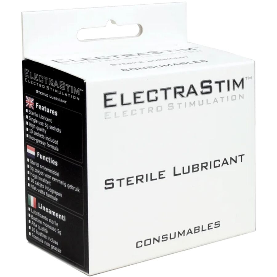 ELECTRASTIM - LUBRIFICANTE STERILE 10 UNITÀ – Elettrostimolazione