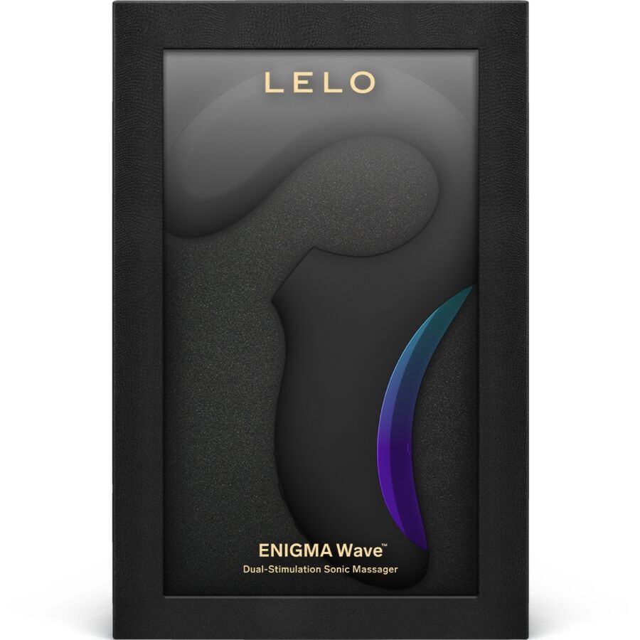 LELO - ENIGMA WAVE MASSAGGIATORE A TRIPLA VIBRAZIONE NERO – Vibratori a punto G – foto 4