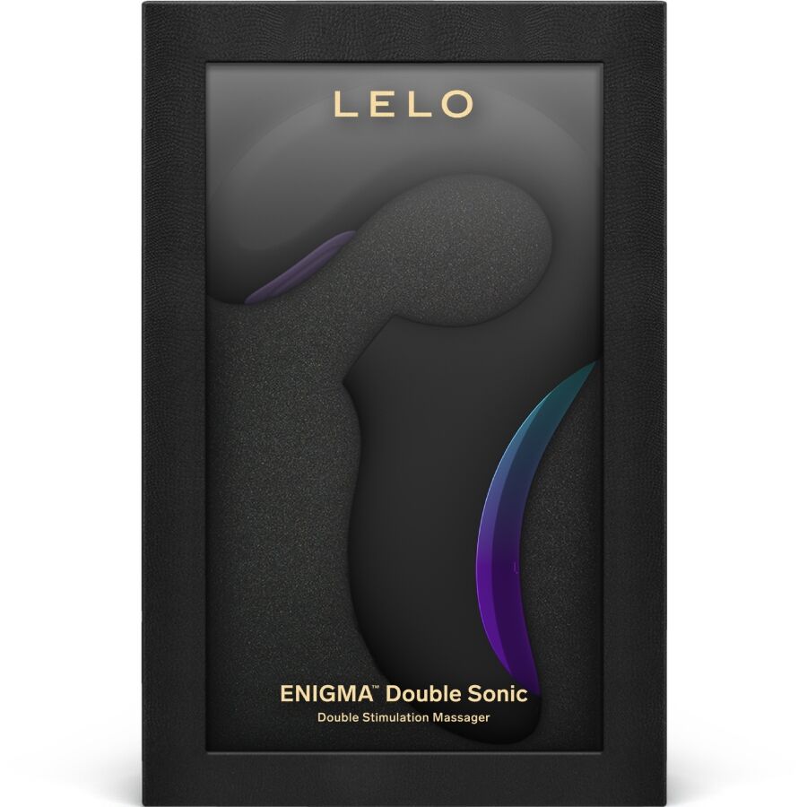LELO - ENIGMA DOUBLE SONIC VIBRATOR POINT G NERO – Vibratori a punto G – foto 4