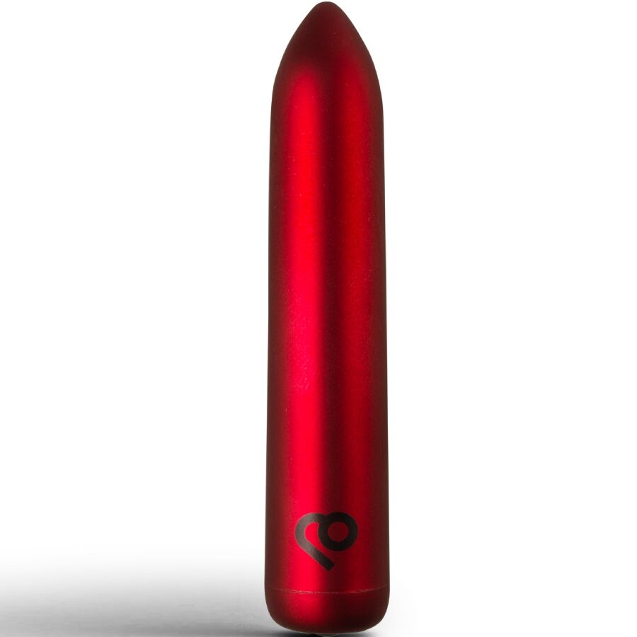 ROCKS-OFF - PROIETTILE VIBRANTE RICARICABILE ROSSO PAPAVERO – Proiettili vibranti