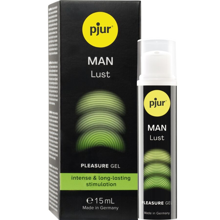 PJUR - MAN LUST PLEASURE GEL STIMOLAZIONE INTENSA E DI LUNGA DURATA 15 ML – Ritardanti