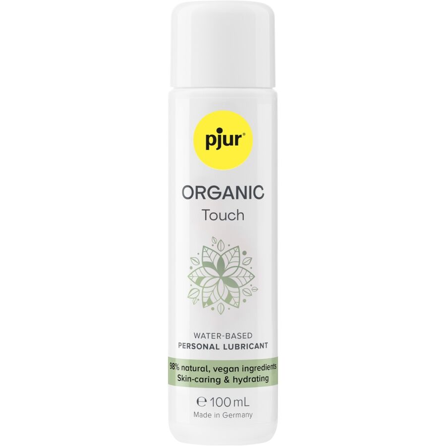 PJUR - ORGANIC TOUCH LUBRIFICANTE VEGANO IDRATANTE 100 ML – A base d'acqua