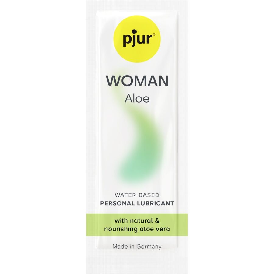PJUR - WOMAN ALOE LUBRIFICANTE A BASE ACQUA 2 ML – Dose singola