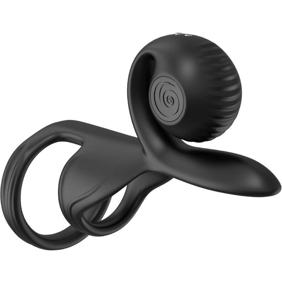 SNAIL VIBE - JOVI COUPLES RING TELECOMANDO NERO – Cockring con vibrazione