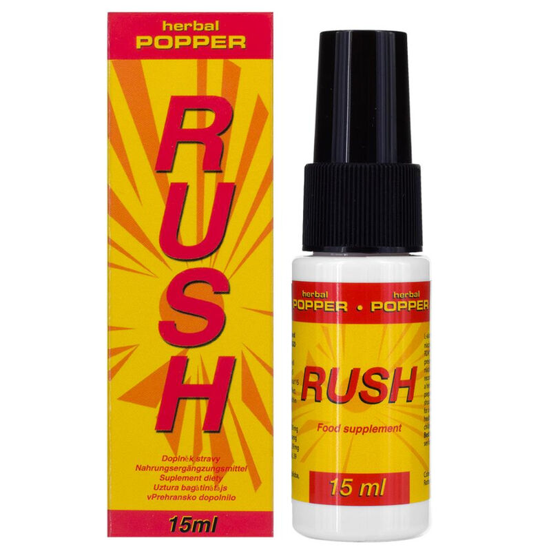 COBECO - RUSH ERBE POPPER SPRAY 15 ML - WEST – Pillole per uomini