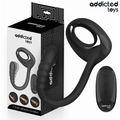 ADDICTED TOYS - ANELLO VIBRANTE PER IL PENE CON TELECOMANDO P-SPOT – Cockring con vibrazione