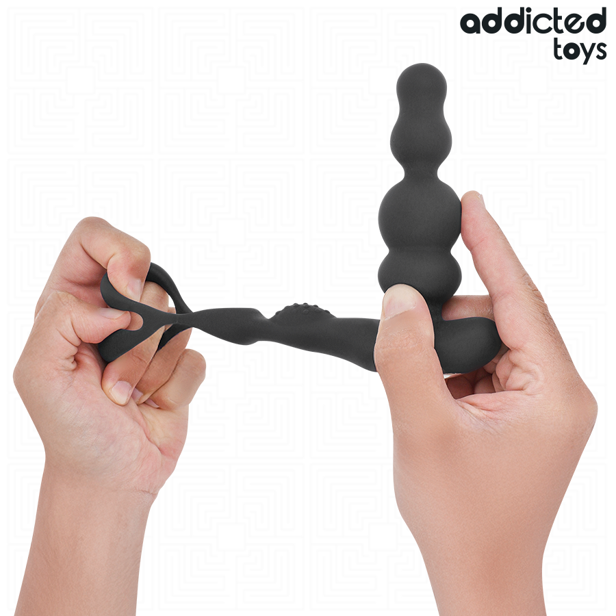 ADDICTED TOYS - MASSAGGIATORE PROSTATICO ROTANTE CON TELECOMANDO – Speciale prostatico – foto 5
