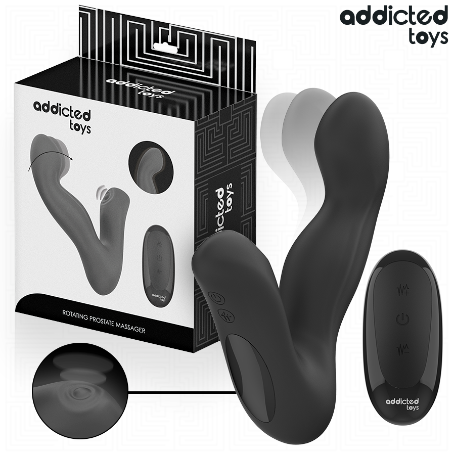 ADDICTED TOYS - MASSAGGIATORE PROSTATICO OSCILLANTE CON TELECOMANDO IN MODALITÀ PULSAZIONE – Speciale prostatico – foto 2